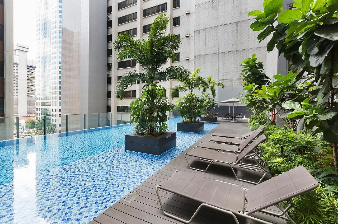 City Balcony Apartment With Marina Bay View Singapur Singapur